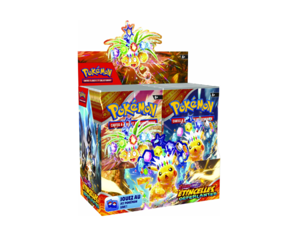 Pokémon - Boîte de 36 Boosters FR - EV08 Étincelles Déferlantes Précommande