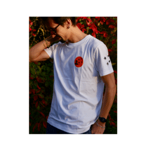 T-shirt blanc Dragon Ball Z Gohan design Nika-Gaï