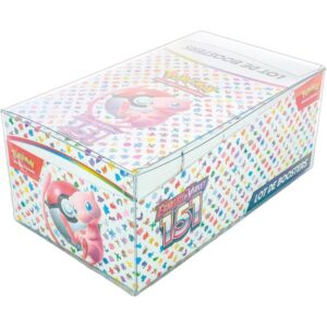 Clear Case Sleeve ETB Phoenix Shield ×6