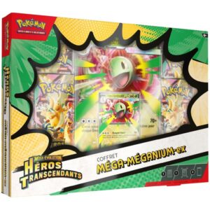 Coffret Pokémon Méga-Méganium-ex FR – Héros Transcendants