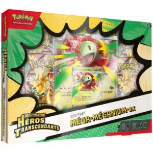 Coffret Pokémon Méga-Méganium-ex FR – Héros Transcendants