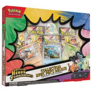 Collection pin's Deluxe Premiers Partenaires Pokémon FR