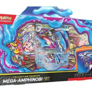 Collection Premium Méga-Amphinobi-ex Pokémon FR – 8 boosters