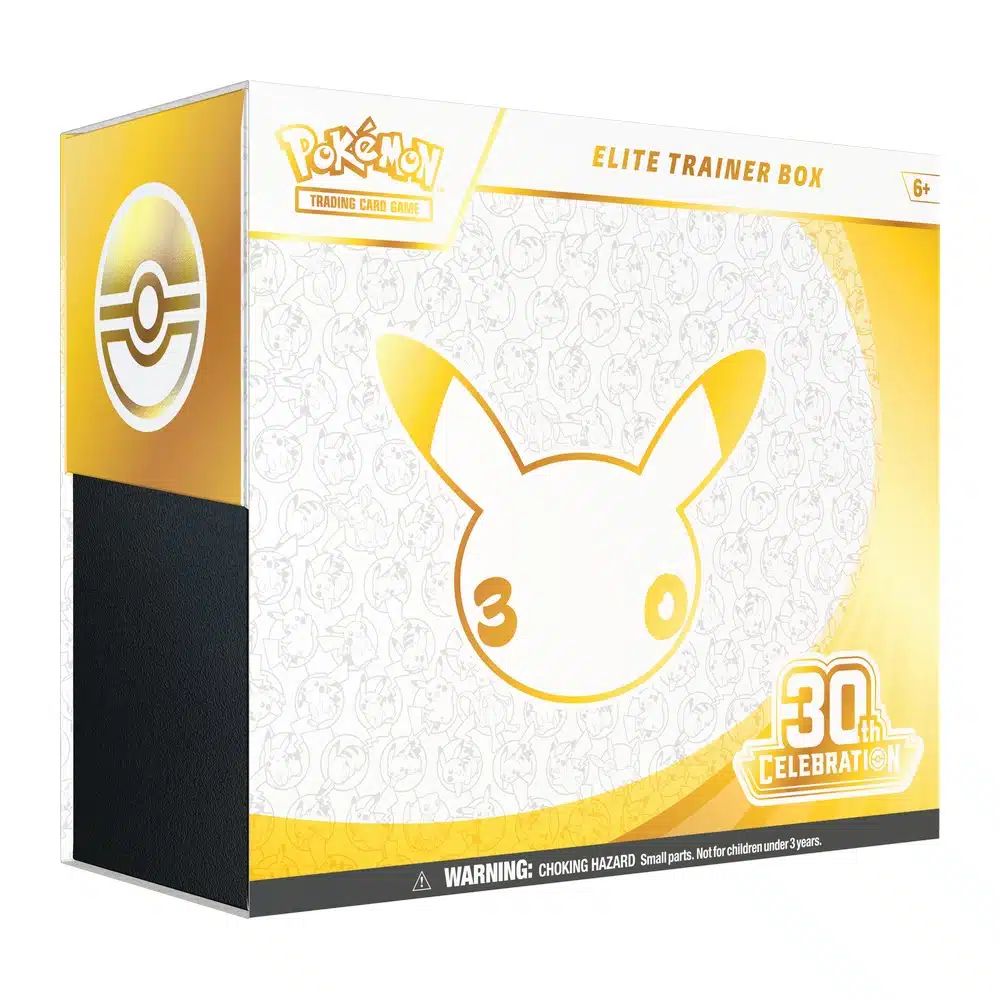Précommande – Pokémon 30th Celebration Elite Trainer Box EN