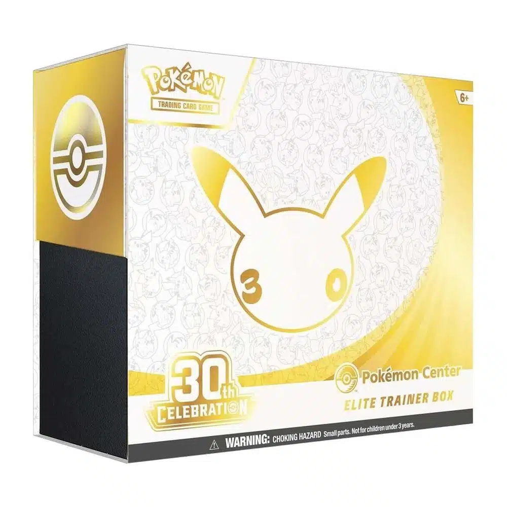 Précommande – Pokémon 30th Celebration Pokémon Center Elite Trainer Box EN