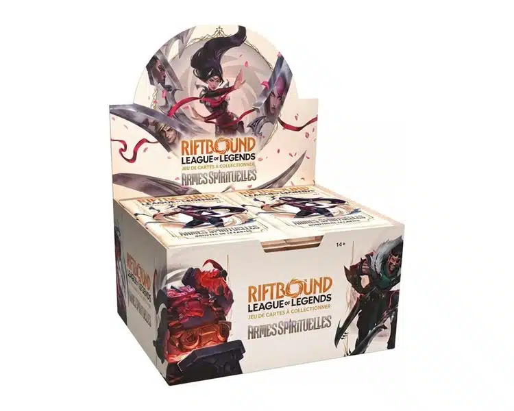 Display Riftbound Armes Spirituelles FR – 24 boosters League of Legends